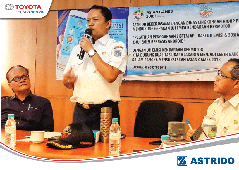 Toyota AStrido - Press Release Dinas Lingkungan Hidup