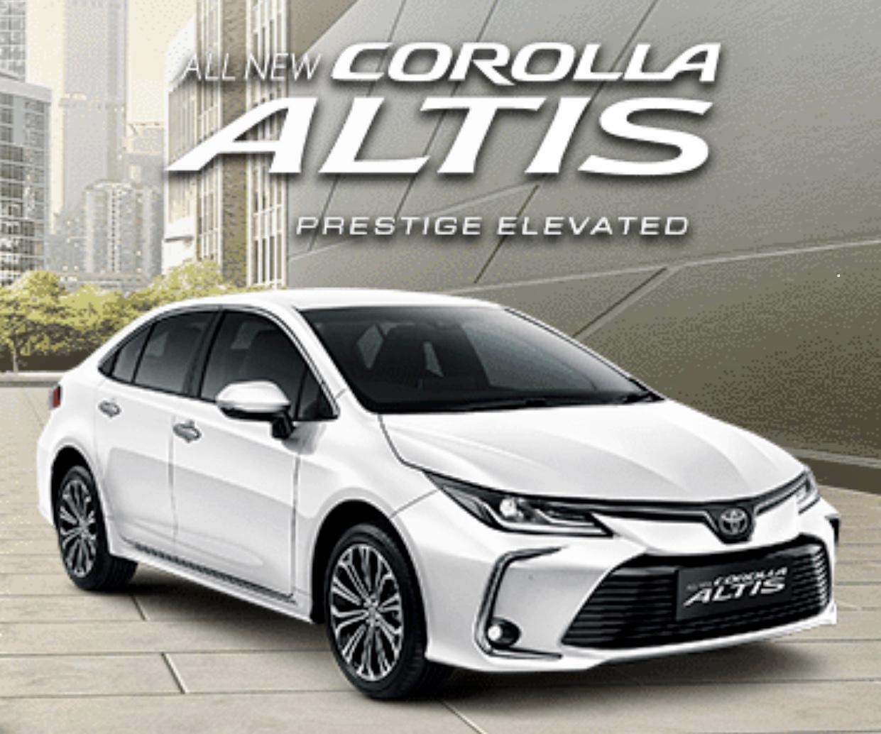 Toyota AStrido - All New Corolla Altis