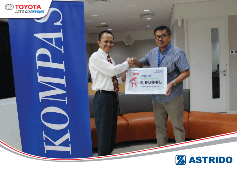 Toyota AStrido - Donasi Astrido Peduli