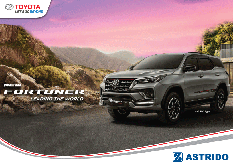 Toyota AStrido - Toyota Legendaris SUV Tangguh New Fortuner