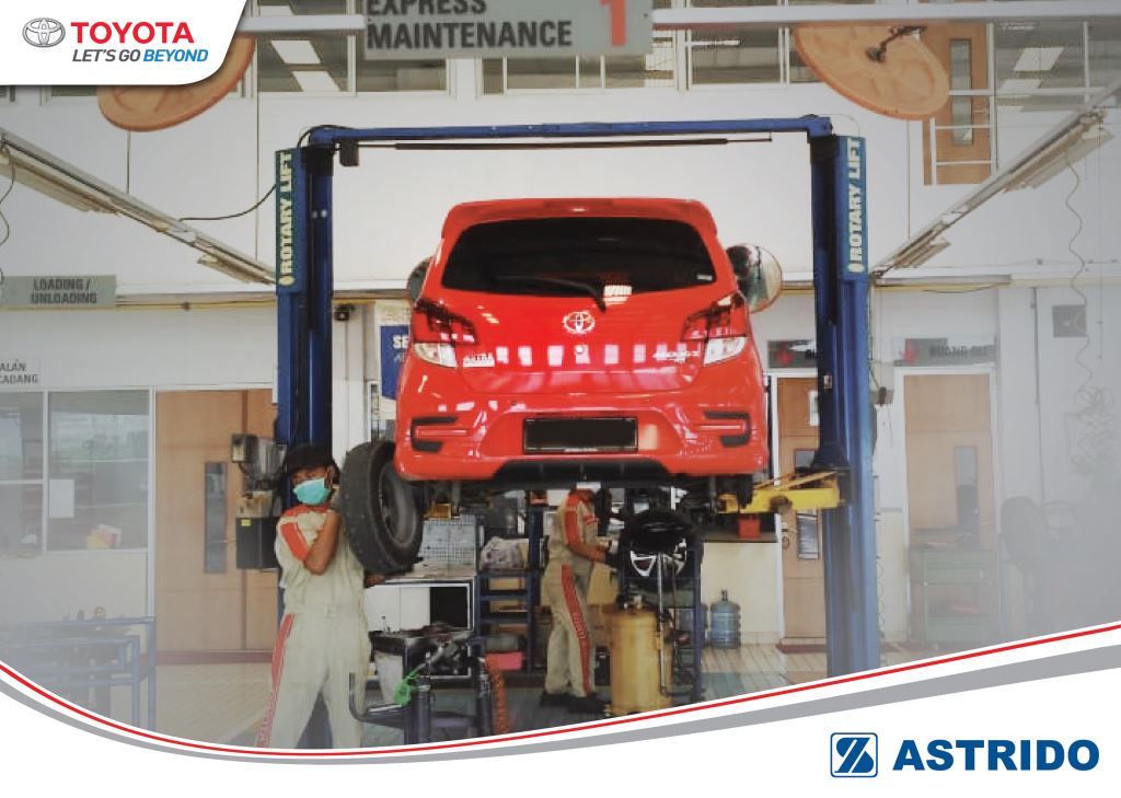 Toyota AStrido - Cara Servis Mobil Toyota Lebih Murah dan Cepat