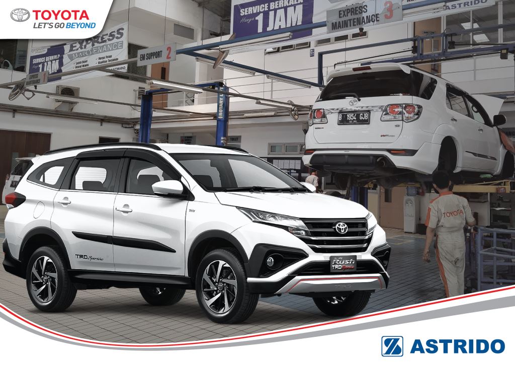 Toyota AStrido - Estimasi Biaya Perawatan Toyota Rush