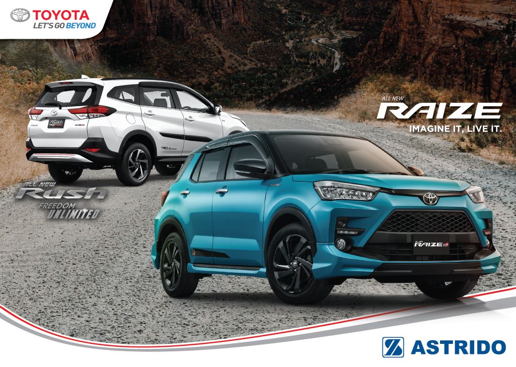 Toyota AStrido - Toyota Rush vs Raize Mana yang Untuk Anda