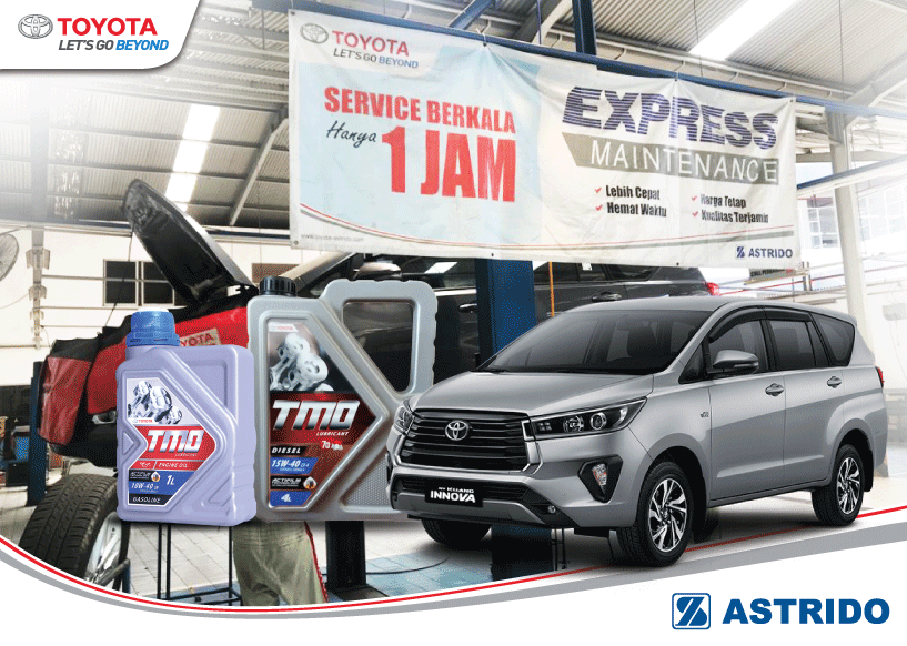 Toyota AStrido - Berapa Biaya Ganti Oli Toyota Innova di Bengkel Resmi? Cek Info Lengkapnya Disini