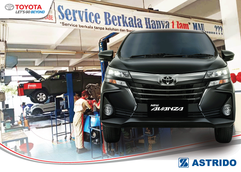 Toyota AStrido - Menjawab Berapa Biaya Servis Rutin Toyota Avanza di Bengkel Resmi