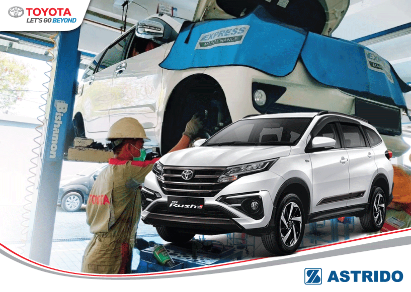 Toyota AStrido - Terjangkau, Berapa Biaya Servis Rutin Toyota Rush di Bengkel Resmi?