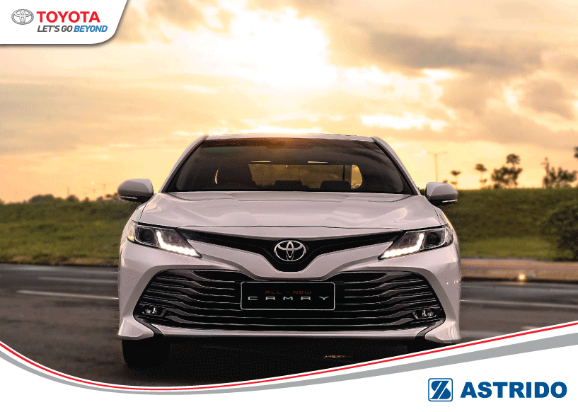 Toyota AStrido - Kenapa Toyota Camry Menjadi Sedan Premium Terbaik di Kelasnya?