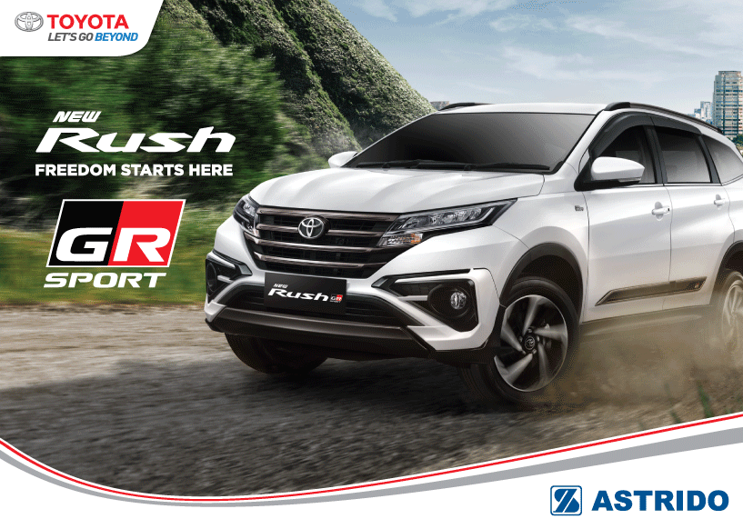 Toyota AStrido - Toyota Rush GR Sport Semakin Sporty