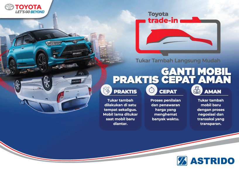 Toyota AStrido - Toyota Trade In Tukar Tambah Jadi Mudah