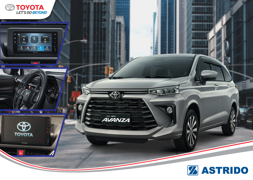 Toyota AStrido - Simak Interior Terbaru Toyota Avanza 2022