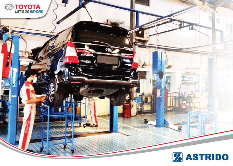 Toyota AStrido - Lakukan Service Berkala di Bengkel ASTRIDO Toyota