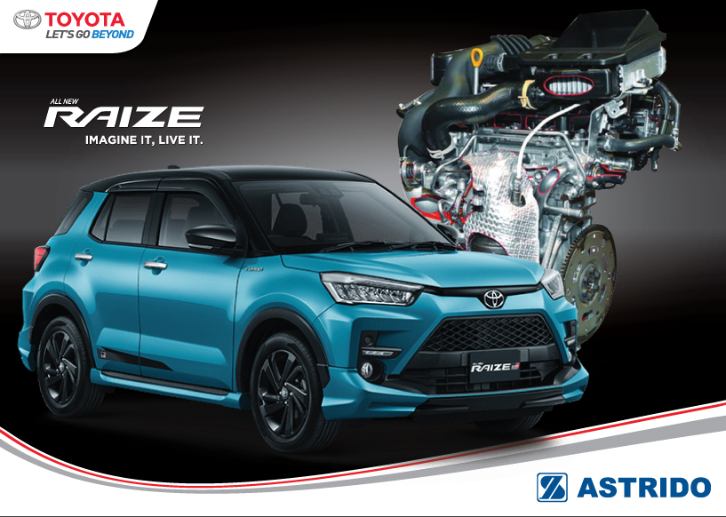 Toyota AStrido - Andalkan Mesin Turbo, Toyota Raize Semakin Canggih, Masih Ragu?