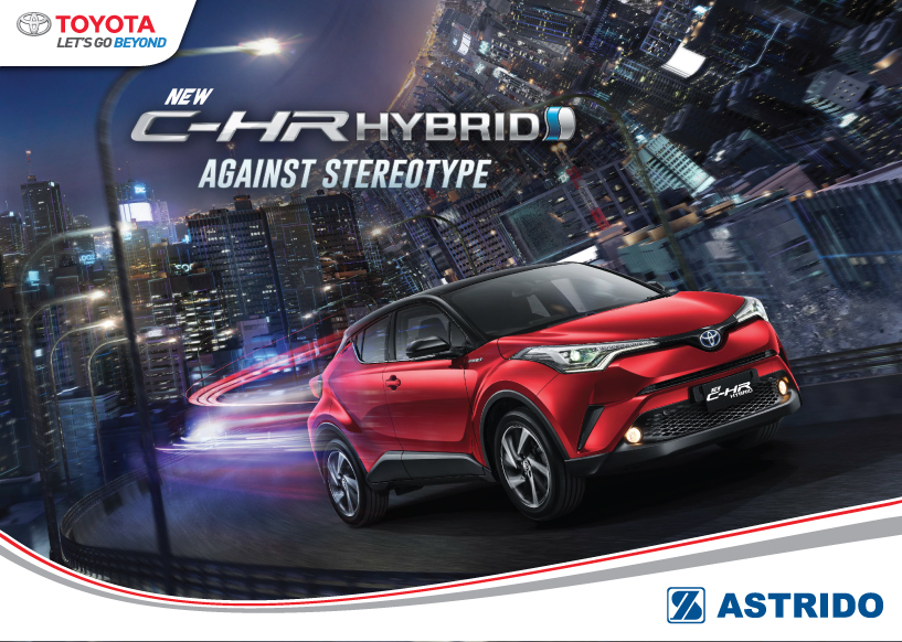 Toyota AStrido - Toyota C-HR Hybrid Kendaraan yang Aman dan Ramah Lingkungan dengan Teknologi Toyota Safety Sense