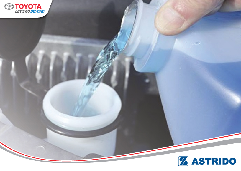 Toyota AStrido - Pengisian Air Wiper Jangan Sembarang, Simak Di Sini!