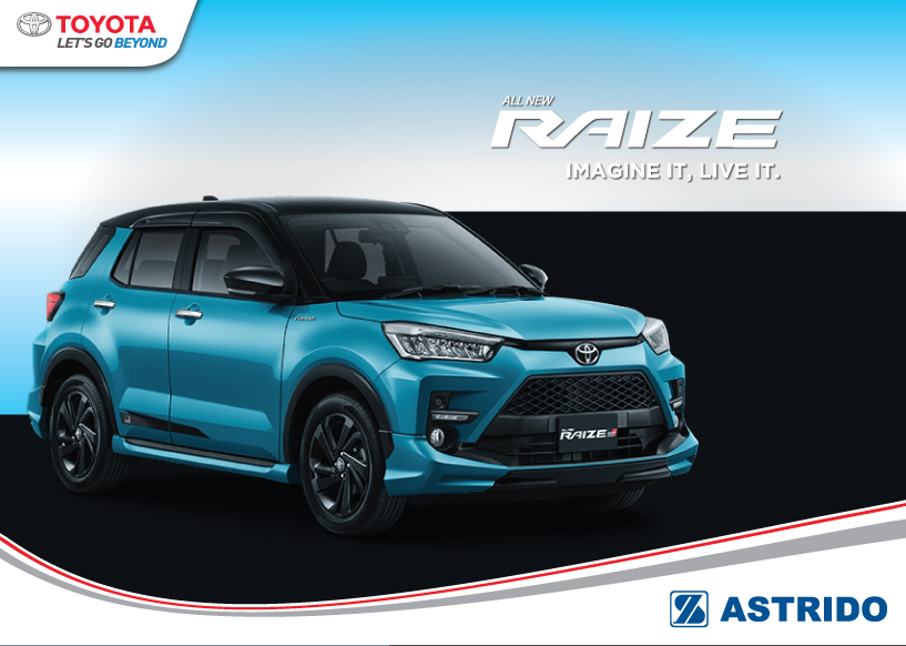Toyota AStrido - Toyota Raize Tetap Bertahan di Kelas Small SUV