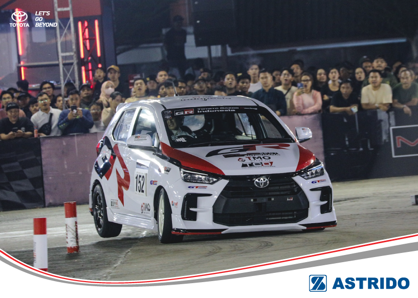 Toyota AStrido - TOYOTA GAZOO Racing Indonesia Konsisten Naik Podium