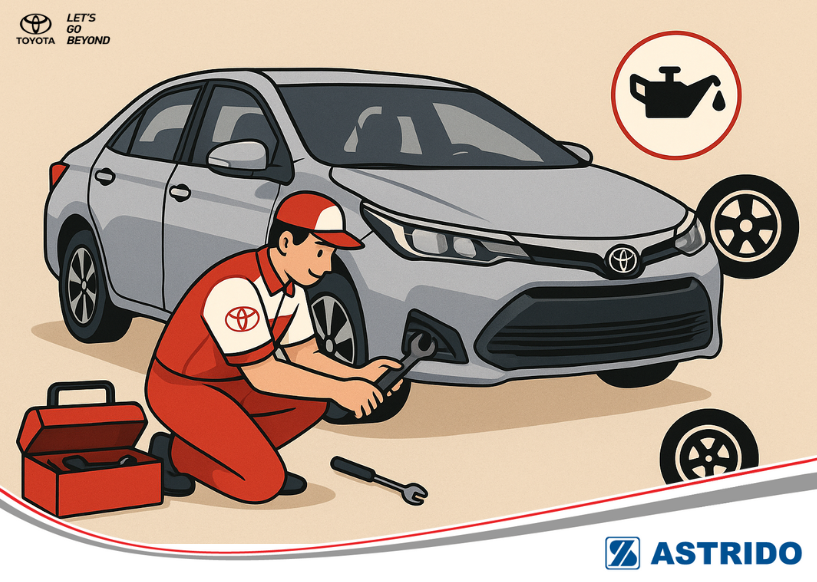Toyota AStrido - Perawatan Mobil Toyota di Rumah?