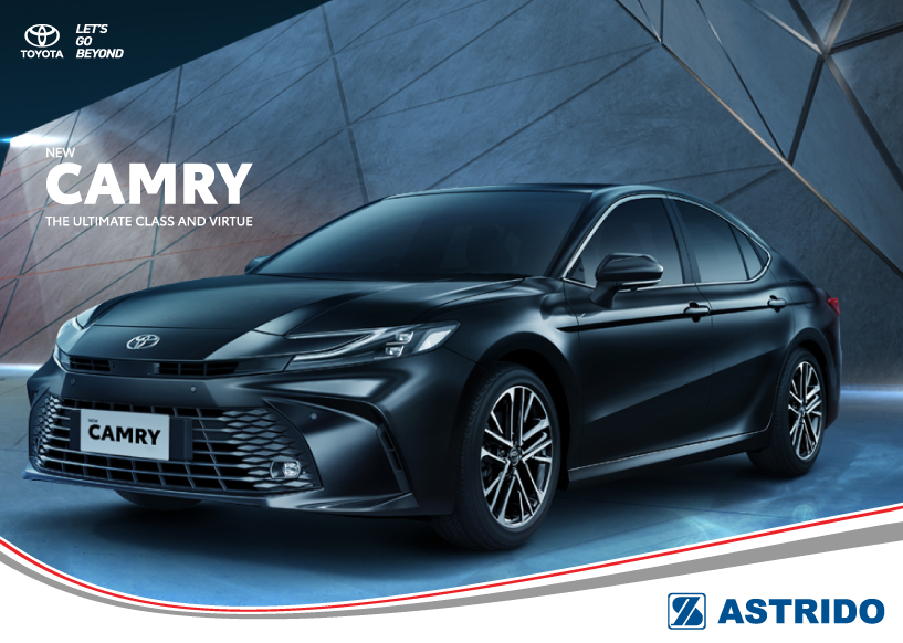 Toyota AStrido - Toyota New Camry 2.5 V AT Tampil Lebih Sporty dan Elegant
